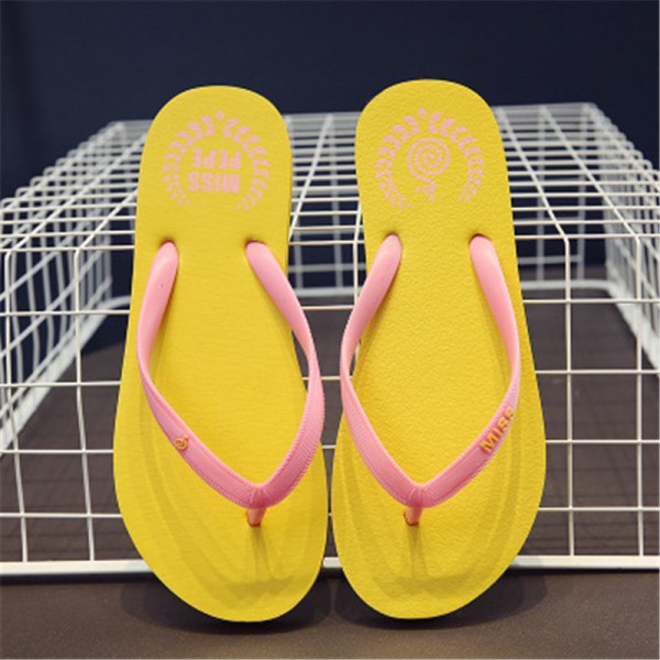 Size:4.5-10.5 Unisex Non-Slip Simple Plywood Sandals Soft Bottom Outdoor Flip Flops