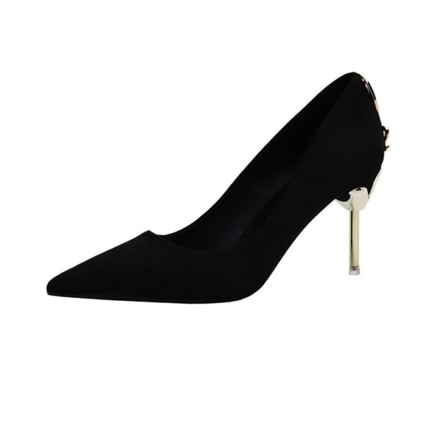 size:4.5-7.5 Women Sexy Metal Heel Pointed-toe High Heels Shoes