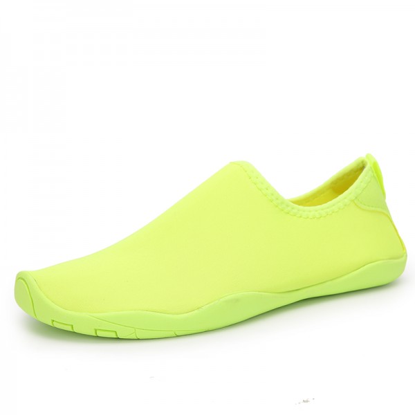 Unisex Basic Sports Solid Color Non-Slip Soft Bottom Swimming Diving Beach Quick-Drying Shoes