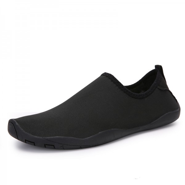 Unisex Basic Sports Solid Color Non-Slip Soft Bottom Swimming Diving Beach Quick-Drying Shoes