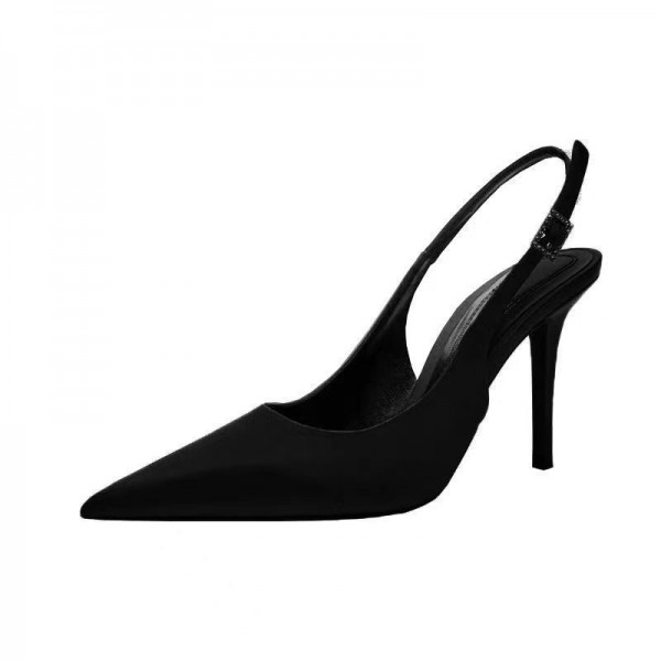 Women Fashion Sexy Pointed Toe Hollow High Heels