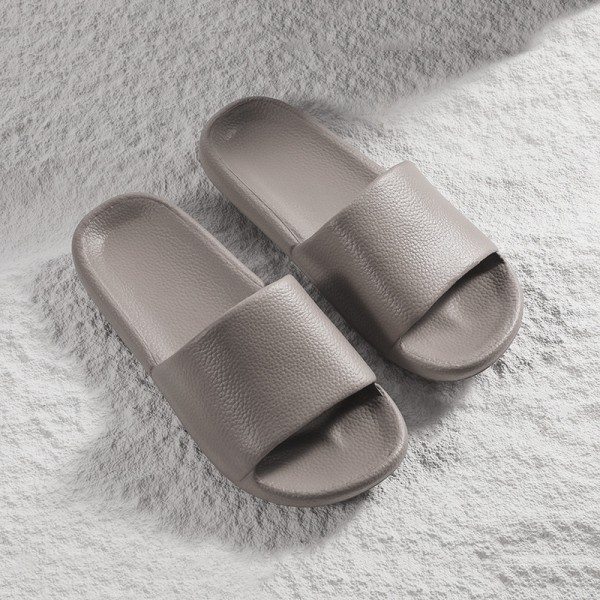 Men And Women Couples Simple Solid Color Slippers